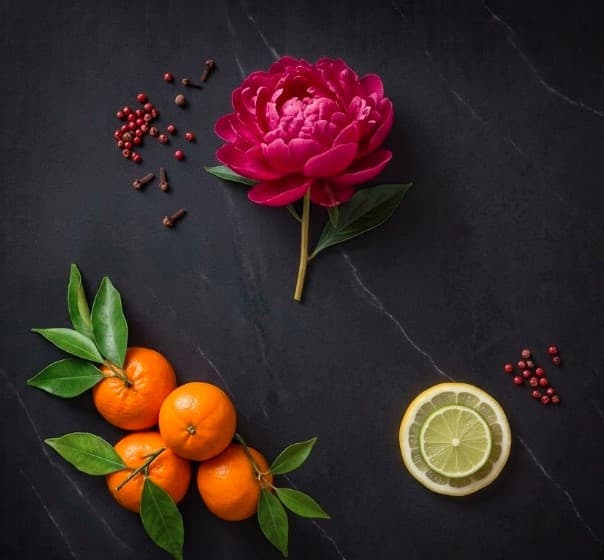 Peony • Citrus • Mandarin Orange — top note